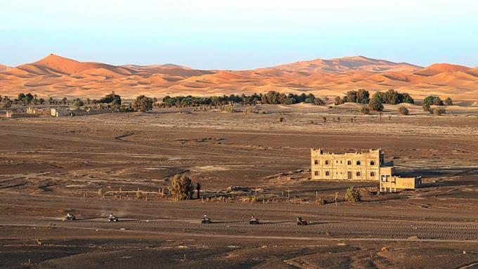 Kasbah Hotel Panorama メルズーガ エクステリア 写真
