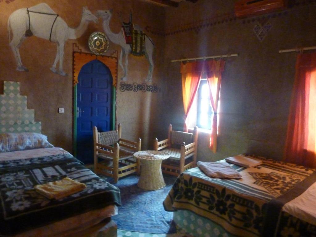 ホテル Kasbah Panorama メルズーガ 部屋 写真